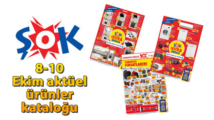 ŞOK 9-10 EKİM AKTÜEL ÜRÜNLER KATALOĞU | ŞOK’ta indirimler devam ediyor… Elektrikli ocak, beyaz eşya, barbekü, ankastre set satışa çıkıyor