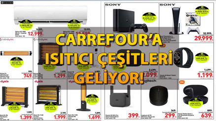 CarrefourSA 12-18 Ekim İndirimli Ürünler listesi 2023: Isıtıcı Airfryer, Robot süpürge ve oyun konsolu satışa çıkıyor CarrefourSA 12-18 Ekim İndirimli Ürünler listesi 2023: Isıtıcı Airfryer, Robot süpürge ve oyun konsolu satışa çıkıyor