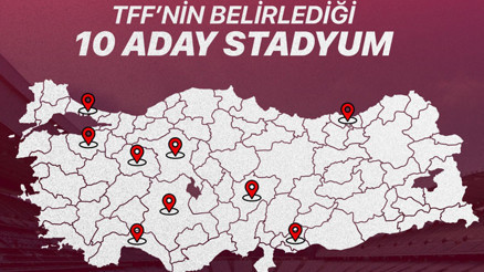 EURO 2032 için Türkiye ve İtalyanın belirlediği 10ar stat belli oldu