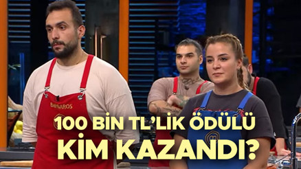 MASTERCHEF ÖDÜLÜ KİM KAZANDI 13 EKİM 2023 Masterchef All Star 100 bin TL’yi kim aldı, Dilara mı Barbaros mu İşte dün gece büyük ödülü kazanan yarışmacı