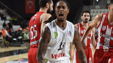 Manisa BBSKdan Samsunspora 30 sayı fark