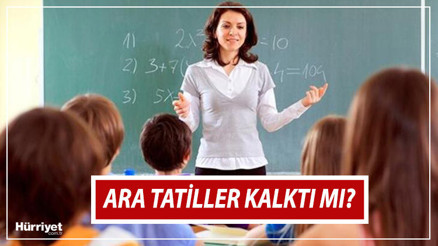 Ara tatil kalkıyor mu, bu dönem ara tatil olacak mı 2023-2024 Okullar ne zaman kapanacak MEB’den ara tatil açıklaması