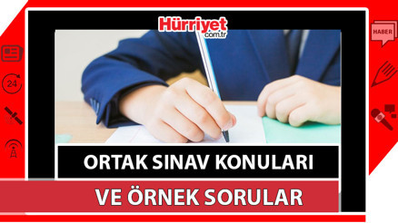ORTAK SINAV TARİHLERİ MEB 2023 | Ortak sınavlar ne zaman yapılacak İşte, ortak sınav konuları ve soruları