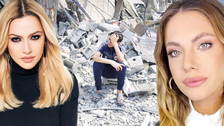 Hadise, Eda Ece, Yasemin Sakallıoğlu... Ünlü isimlerden savaşa tepki