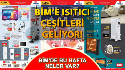 BİM’e kışlık mont ve ısıtıcı ürünleri geliyor… BİM 20 Ekim 2023 cuma aktüel ürünler yeni katalog