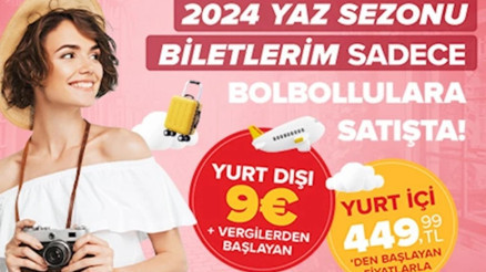 PEGASUS BİLET KAMPANYASI İÇİN SON FIRSAT: 9 Euroya yurtdışına ucuz uçak bileti Kıbrıs ve yurt içi de dahil