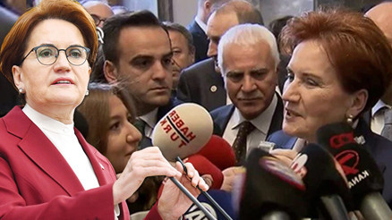 Akşener, Aygün ile buluşmasını soran gazeteciyi azarladı Akşener, Aygün ile buluşmasını soran gazeteciyi azarladı