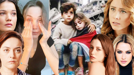 Ünlülerden savaşa tepki: Savaş değil, insanlık suçu... Bu vahşeti durdurun Ünlülerden savaşa tepki: Savaş değil, insanlık suçu... Bu vahşeti durdurun