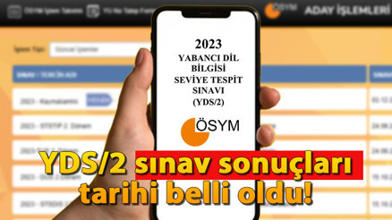 YDS SONUÇLARI NE ZAMAN AÇIKLANACAK 22 Ekim tarihli YDS sınav sonuçları için ÖSYM tarih verdi İşte YDS/2 sınav sonucu sorgulama