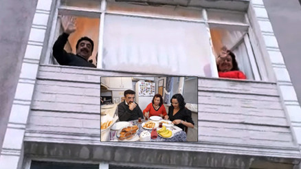 Bahçelievlerde 3 oda 1 salon daire... Hakkı Bulutun mütevazı hayatı