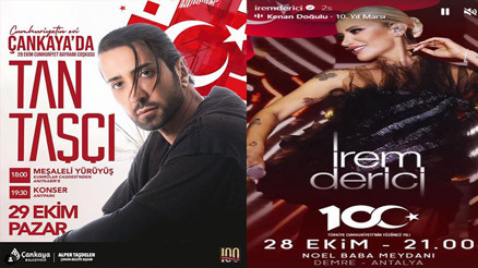 29 Ekim Cumhuriyet Bayramı Konser listesi belli oldu… Hangi sanatçı nerede sahne alacak İşte, Pazar günü etkinlik programı 29 Ekim Cumhuriyet Bayramı Konser listesi belli oldu… Hangi sanatçı nerede sahne alacak İşte, Pazar günü etkinlik programı