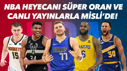 NBA heyecanı Süper Oran ve Canlı Yayınlarla Misli’de İlk maç iddaa programı, bilinmesi gerekenler... NBA heyecanı Süper Oran ve Canlı Yayınlarla Misli’de İlk maç iddaa programı, bilinmesi gerekenler...