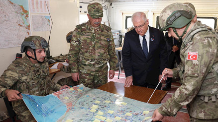 Milli Savunma Bakanı Yaşar Güler, Mustafa Kemal Atatürk-2023 Tatbikatı’nı takip etti