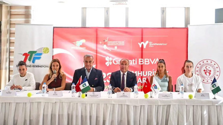 Cumhuriyet Kızları Uluslararası Tenis Turnuvası Cumhuriyetin 100. yılında anlamlı turnuva...