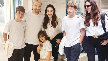 Şükran Ovalı ile Caner Erkinin aile saadeti