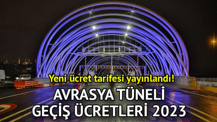 Avrasya Tüneli otomobil, minibüs, motosiklet geçiş ücreti gündüz ve gece tarifesi | Avrasya Tüneline zam mı geldi, geçiş ücretleri ne kadar oldu Avrasya Tüneli otomobil, minibüs, motosiklet geçiş ücreti gündüz ve gece tarifesi | Avrasya Tüneline zam mı geldi, geçiş ücretleri ne kadar oldu