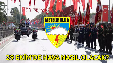 29 Ekim Cumhuriyet Bayramı’nda hava nasıl olacak, yağmur yağacak mı 29 Ekim hava durumu raporları belli oldu