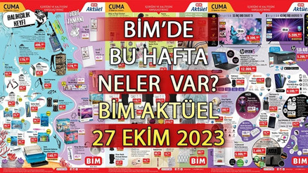 SATIŞTA BİM aktüel ürünler kataloğu 27 Ekim 2023 || BİMde bu hafta cuma neler var HP Notebook, Balıkçılık malzemeleri... SATIŞTA BİM aktüel ürünler kataloğu 27 Ekim 2023 || BİMde bu hafta cuma neler var HP Notebook, Balıkçılık malzemeleri...
