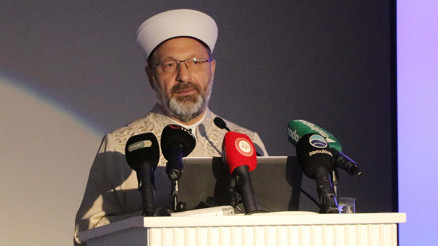 Diyanet İşleri Başkanı Erbaş: Gazzede yaşananlar bir insanlık dramı