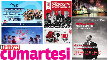 100’üncü yıl coşkusu her yerde 100’üncü yıl coşkusu her yerde