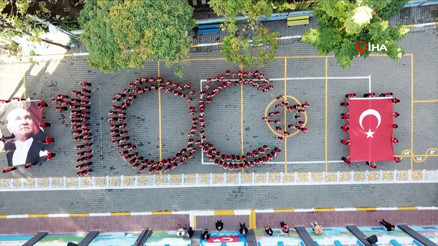 İlkokul öğrencilerinden Cumhuriyet’in 100. yaşına özel koreografi