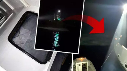 Kuşadası açıklarında, Yunan askerinden Türk balıkçılara demir çubuklu taciz