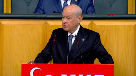 MHP lideri Devlet Bahçeli, partisinin TBMMdeki grup toplantısında açıklamalarda bulundu