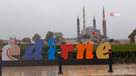 Edirnede yağış sevindirdi