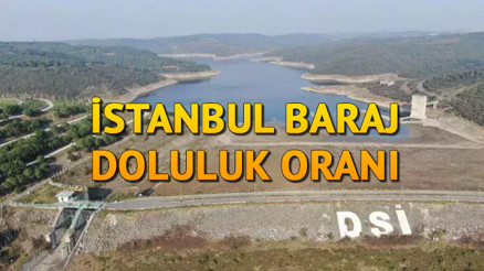 İSTANBUL BARAJLARI SON DURUM BİLGİSİ 2 Kasım: İSKİ paylaştı İstanbul barajlarında yüzde kaç su kaldı