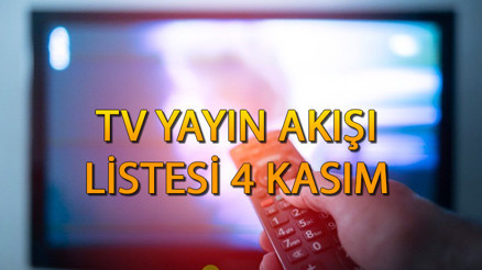 TV yayın akışı 4 Kasım 2023 Cumartesi: Bugün televizyonda neler, hangi diziler var Kanal D, Show TV, Fox TV, ATV, TV8, TRT1, Star TV yayın akışı ve tv rehberi