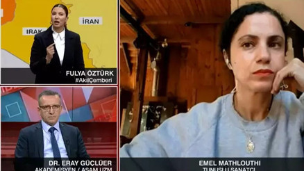 Gazzedeki acıyı Filistin şarkısıyla haykırdı, eski bakan gözyaşlarına boğuldu... CNN TÜRKte duygu dolu anlar