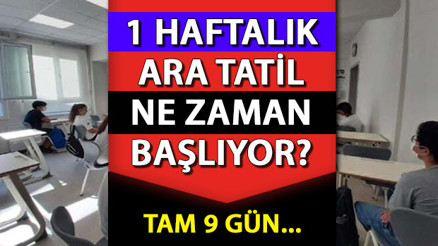 ARA TATİL KAÇ GÜN SÜRECEK, NE ZAMAN BİTECEK MEBden ara tatil duyurusu.. 9 günlük ilk ara tatil tarihi yaklaşıyor.. Okullarda ara tatil detayı