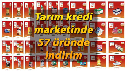 Tarım Kredi marketleri indirimli ürünler listesi ( 8-17 Kasım) | Deterjan, tereyağı, peynir çeşitleri, temizlik malzemeleriyle beraber toplam 57 üründe indirimli fiyatlar
