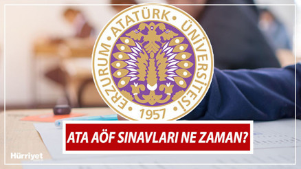 ATA AÖF SINAV YERLERİ AÇIKLANDI MI 2023-2024 ATA AÖF sınavları ne zaman yapılacak (Atatürk Üniversitesi)