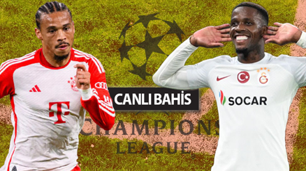 Bayernde 2 eksik, Galatasarayda sol bek ve kaleci belirsiz Şampiyonlar Ligi iddaa oranları, öne çıkan istatistikler...