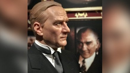 Atatürk’ün balmumu heykeli Berlin’de