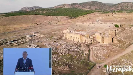 Bakan Ersoy Geleceğe Miras Hierapolis projesini anlattı