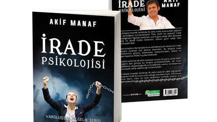 Manaftan yeni kitap İrade Psikolojisi