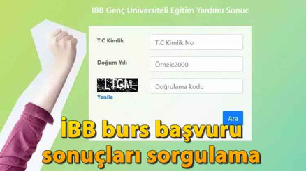 İBB BURS SONUÇLARI 13 KASIM (BUGÜN) AÇIKLANACAK MI 2023-2024 İBB burs başvuru sonucu görüntüleme ekranı