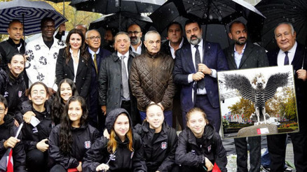 ‘Kartal Heykeli’nin açılış töreni düzenlendi Kartalları herkes iyi bilir...