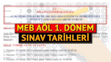 AÇIK LİSE (AÖL) SINAV TARİHLERİ MEB 2023: AÖL 1.dönem sınavları online mı, yüz yüze mi olacak Açık lise sınav giriş belgeleri ne zaman yayınlanacak