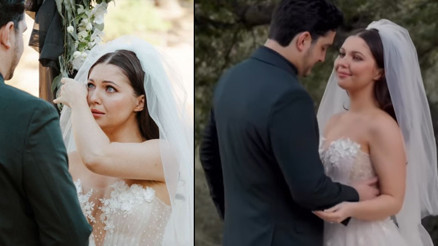 Genç oyuncu bütün gece ağlayarak evlendi: Aşka inanmayan bu düğüne gelmesin