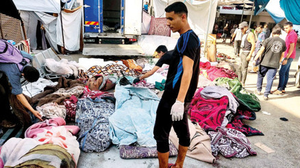 Dünyanın gözlerinin önünde Şifa toplu mezarlığa dönüştü