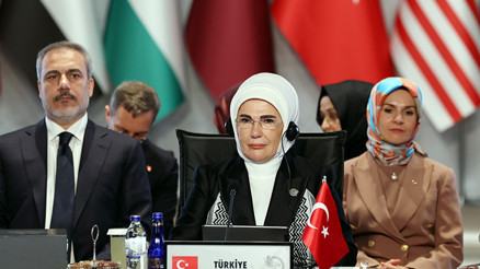 Filistin İçin Tek Yürek Zirvesi... Emine Erdoğan: Hiçbir ideoloji masumların canından değerli değildir