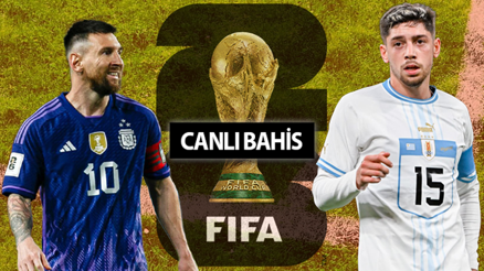 Arjantinde Messi oynayacak mı Uruguayda Suarez kadroda mı 2026 Dünya Kupası Elemeleri iddaa oranları...