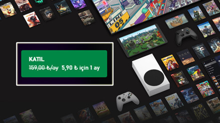 Xbox Game Pass PC için ilk ay 5 TL kampanyası Aylık abonelik fiyatı 159 TLden 5 TL’ye indi Xbox Game Pass PC için ilk ay 5 TL kampanyası Aylık abonelik fiyatı 159 TLden 5 TL’ye indi