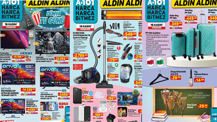 BAŞLADI A101 AKTÜEL 16 KASIM 2023 KATALOĞU || A101de bu hafta neler var A101 televizyon markaları indirimde