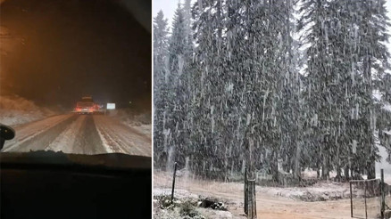Meteoroloji uyardı... Kar yağışı başladı Meteoroloji uyardı... Kar yağışı başladı