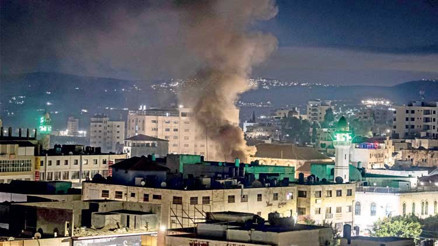 Batı Şeria’da kamp baskını