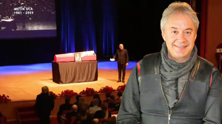 Metin Ucaya veda... Cemal Reşit Reyde tören düzenlendi: Bu senaryoda beni yalnız bıraktın